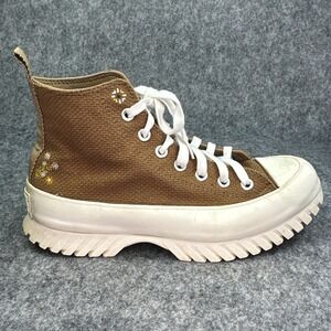Converse Run Star Hike High Top Brown Platform Lug Sole Women's 8.5 Men's 6.5